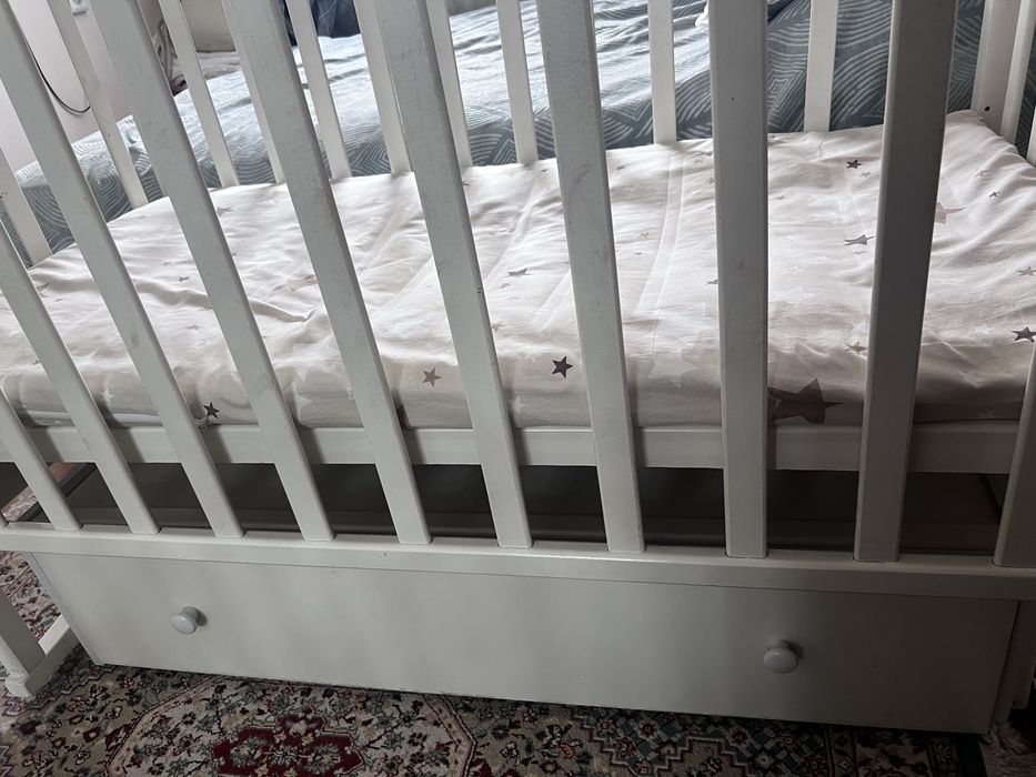 Детский манеж-кровать