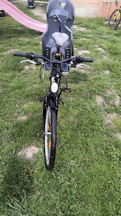 Bicicleta cu scaun pentru copii