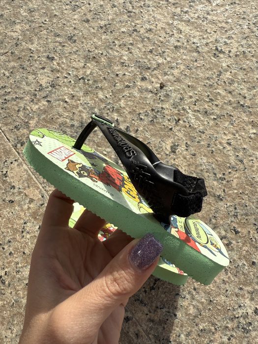 Бебешки джапанки MARVEL - Havaianas