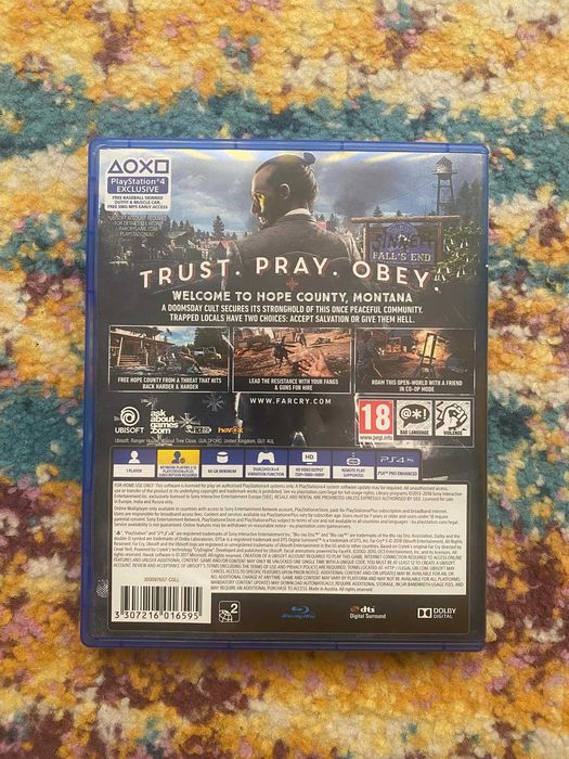 Игра за ps4 far cry 5