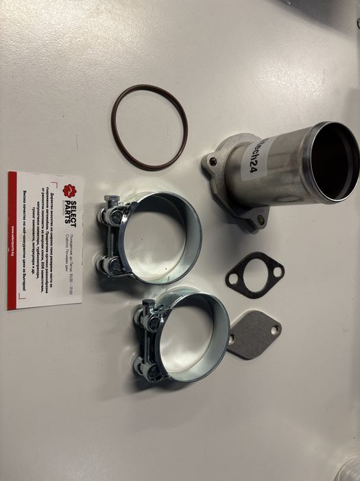Egr delete racepipe егр заместител неръждавейка 57мм VW Golf Passat Audi A4 1.9tdi 131кс 150кс