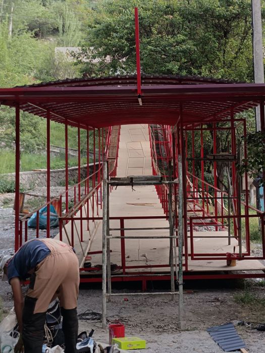 Сварка ишлари метал констуксиалар