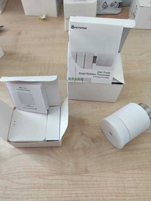 Kit 2x Termostat Calorifer Smart + Hub