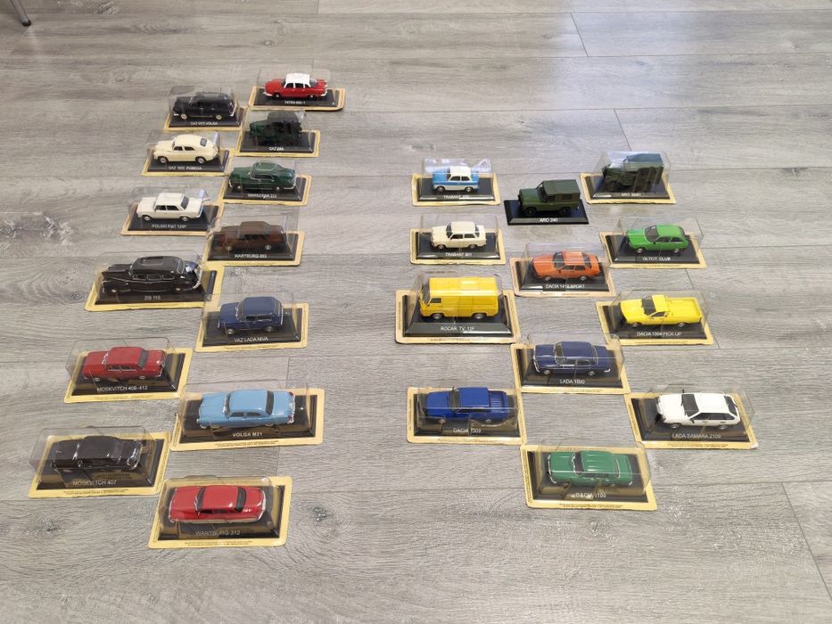 Machete auto de colectie DeAgostini noi