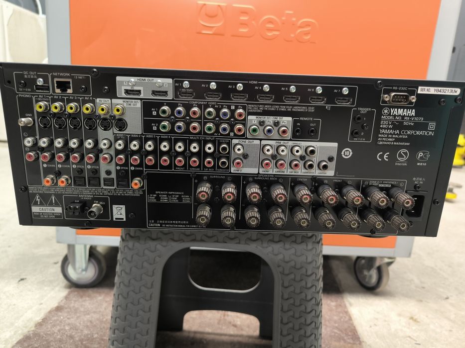 Yamaha rx -v 1073  7.2 channel