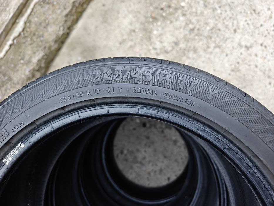 4бр. Летни гуми 225 45 17 Gislaved Ultra Speed 2