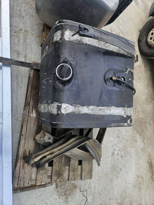 Rezervor aluminiu 200 l scania cu suporti
