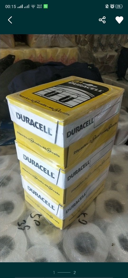 Duracell AA, AAA: 170 тг. - Прочая электроника Астана на Olx