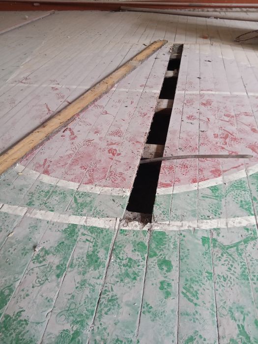 Деревянная крыша половая доска