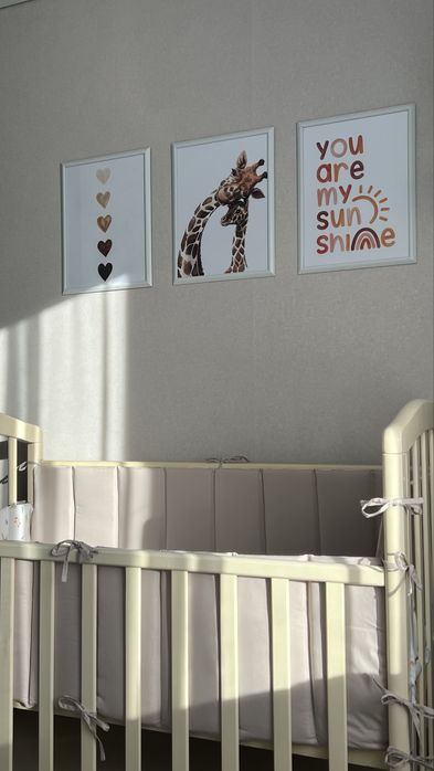 Детская кровать из дерева