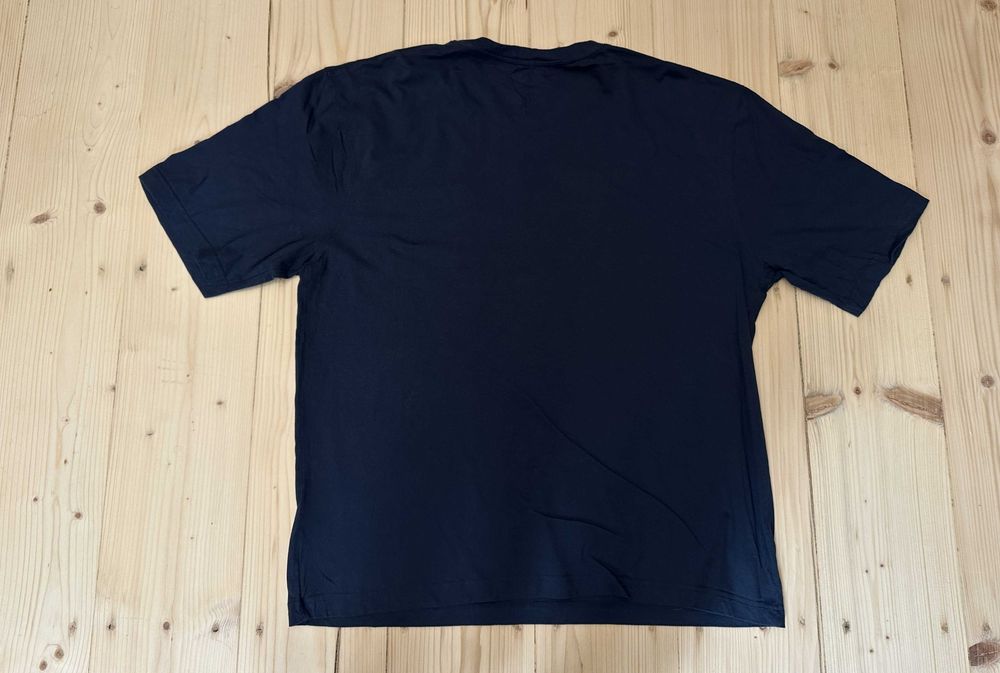 Tricou Wrangler cu Buzunar Bărbați – Nou Fără Etichetă – Mărimea XXL Bleumarin Heavy Casual