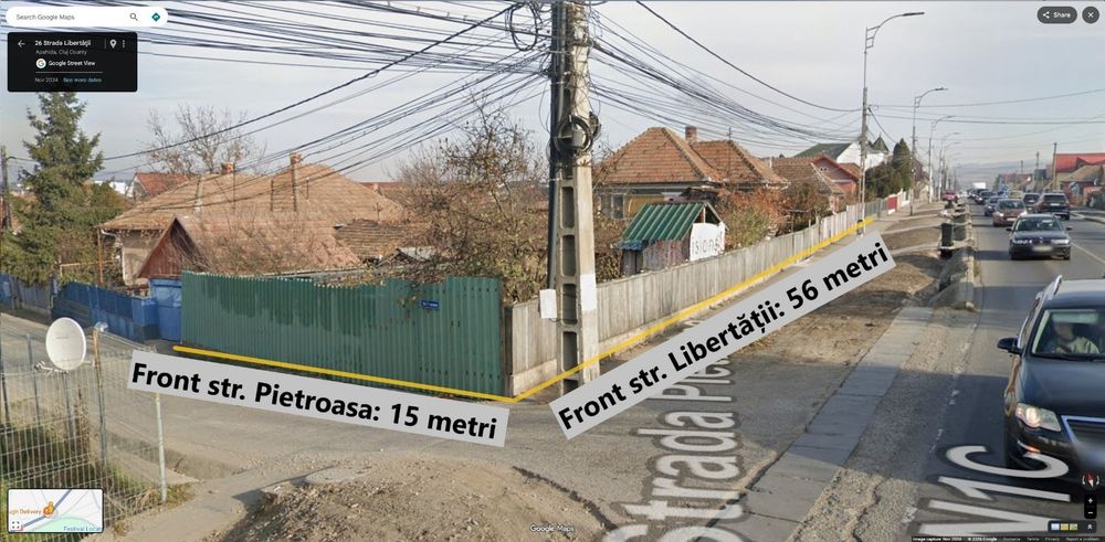 Se vide casa cu teren in Apahida