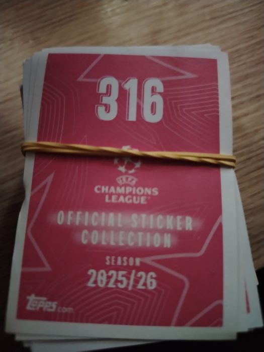 Stickere topps Champions League season 2025/26