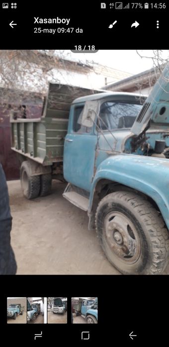 Зил самасвал сотилади бахоси 50 млн дизел маторда