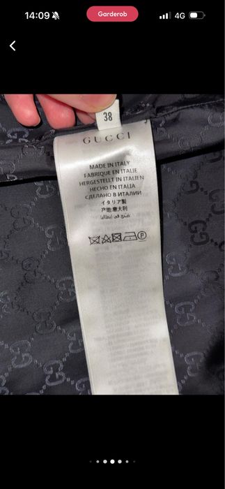 Куртка Gucci Embroidered Rose Collar Puffer Jacket