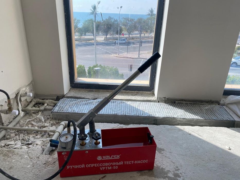 Опрессовка системы отопления