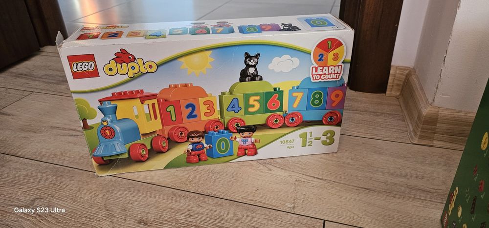 Lego duplo -  trenul cu numere
