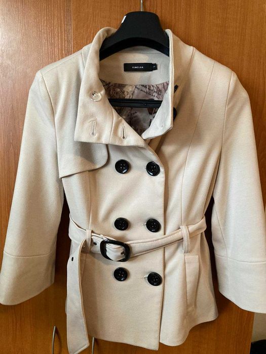 Бежов къс шлифер/ сако /Beige coat Yimeijia