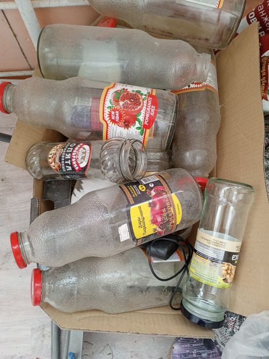 Продам стеклянные бутылки