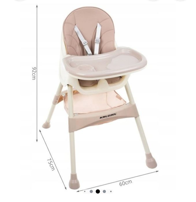 ДЕТСКИ СТОЛ за хранене  KRUZZEL 3в1