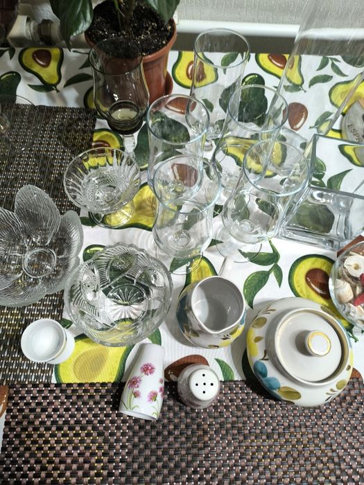 Посуда,хрусталь,стекло СССР