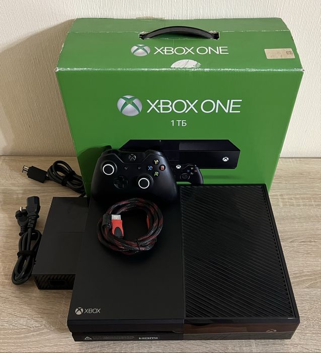Xbox one black 1tb