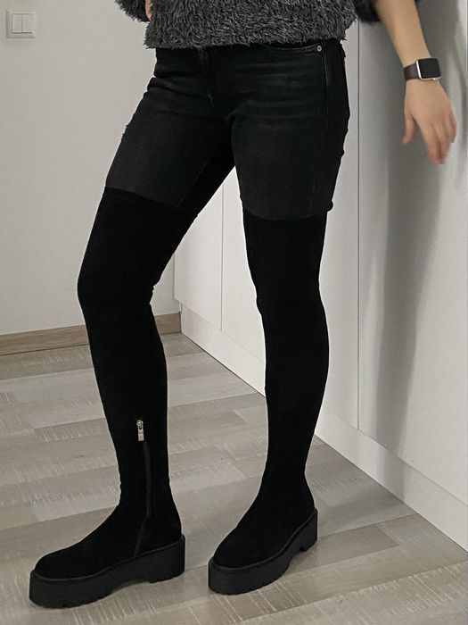 Cizme peste genunchi Benaza marime 36