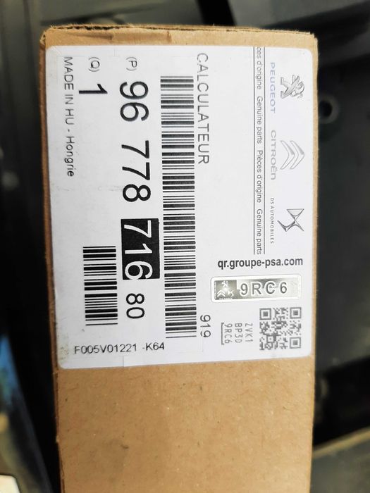 Modul pornire peugeot citroen start stop 208 308 508 DS5