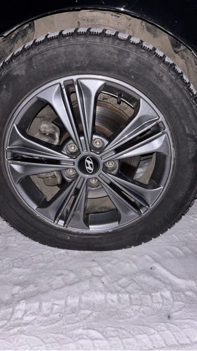 Диски R16 стояли на Hyundai