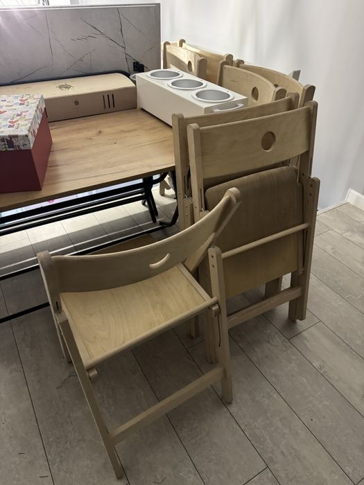 Деревянные стулья раскладные