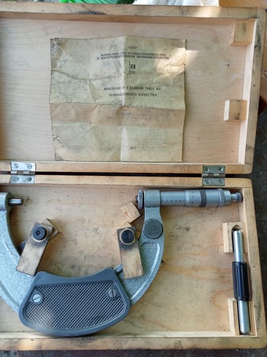 Продам микрометры .