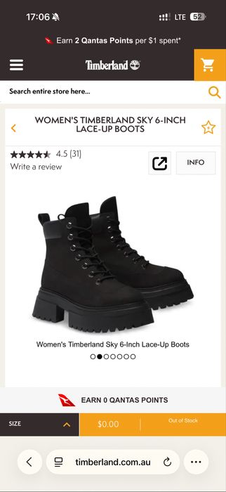 Женские ботинки timberland