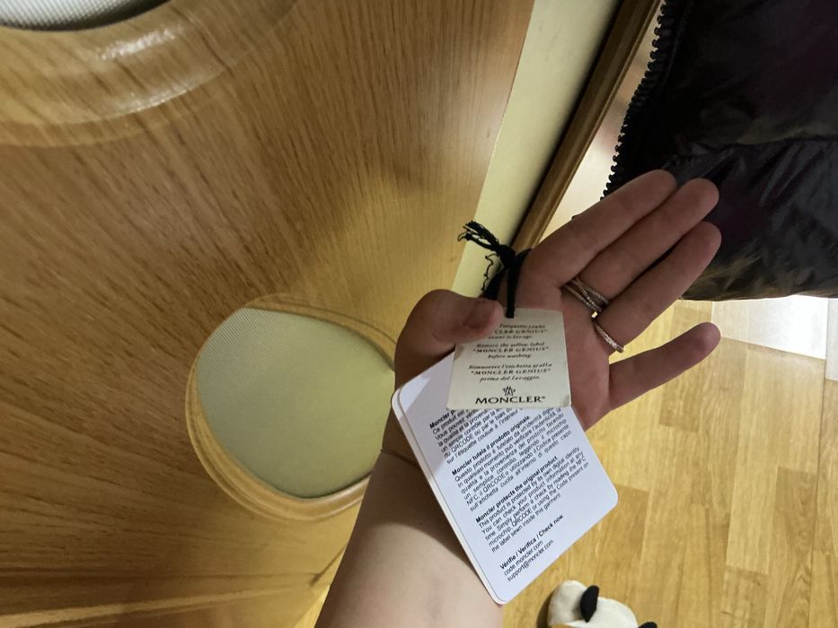 Geaca Moncler Neagra Originala Noua