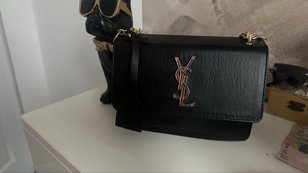 Geanta ysl neagra