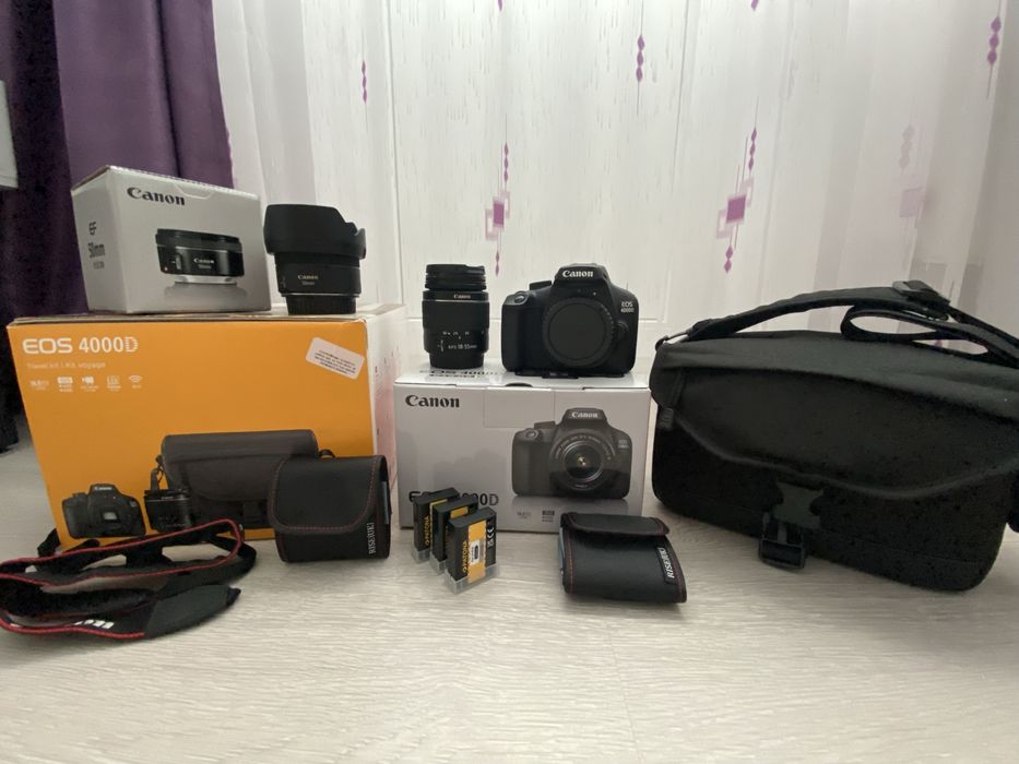 Kit Canon DSLR 4000D