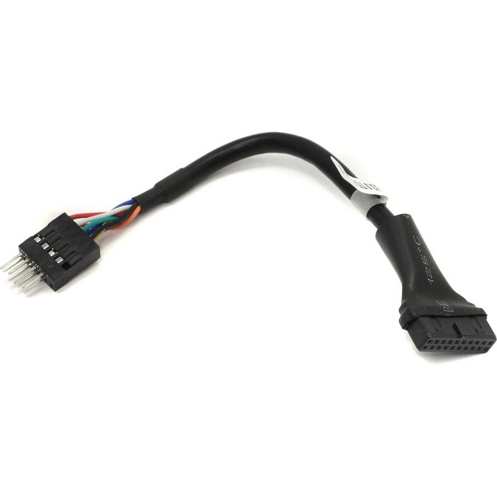 Шнур переходник USB 3.0 f 19pin  - USB 2.0 m 9pin