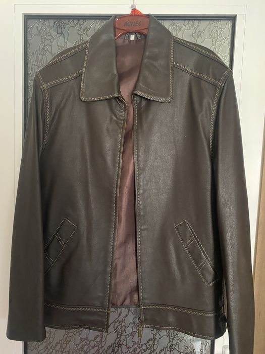 Geacă piele naturală