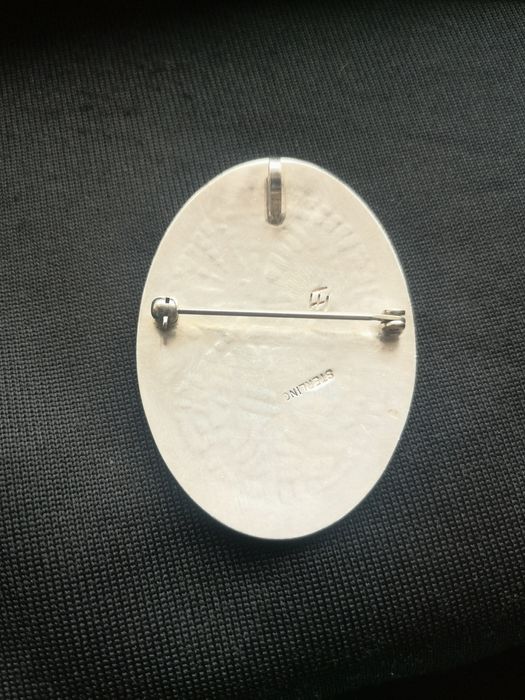 Pandantiv brosa argint