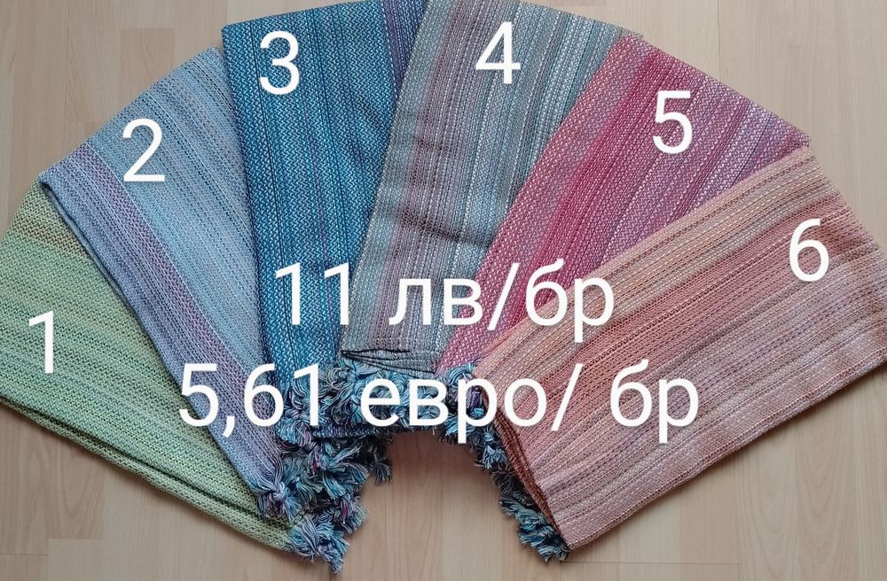 Плажни тънки памучни кърпи пещемал 100/180 см от 100% памук и хавлиени