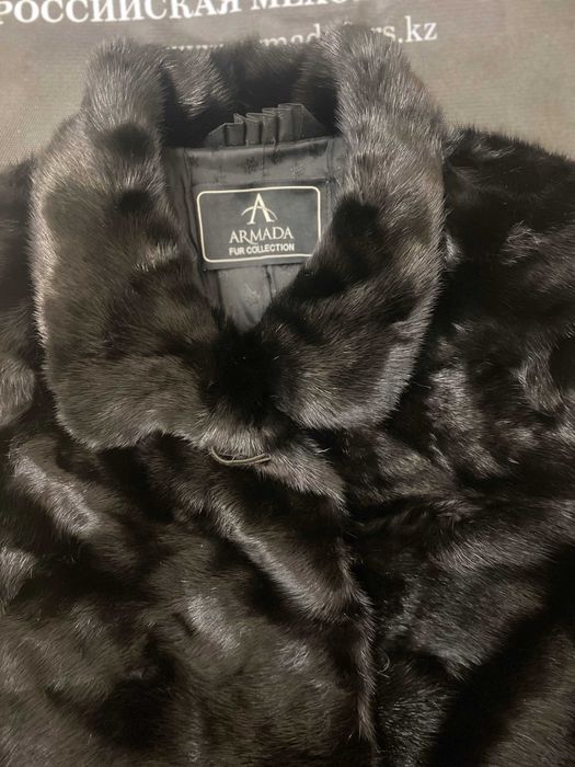 Норковая шуба и шапка