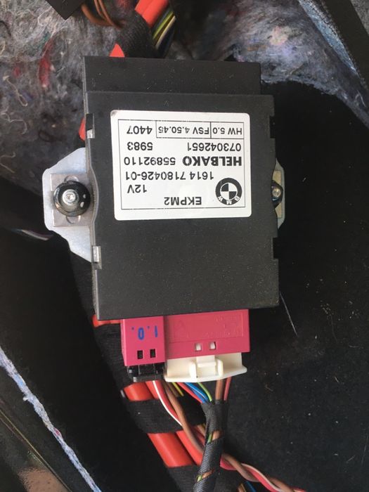 Releu pompa motorina pentru bmw e90 e91 e92 e81 e87. EKPM