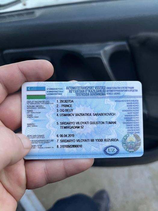 Daewo Prince 1995-yil mehanika