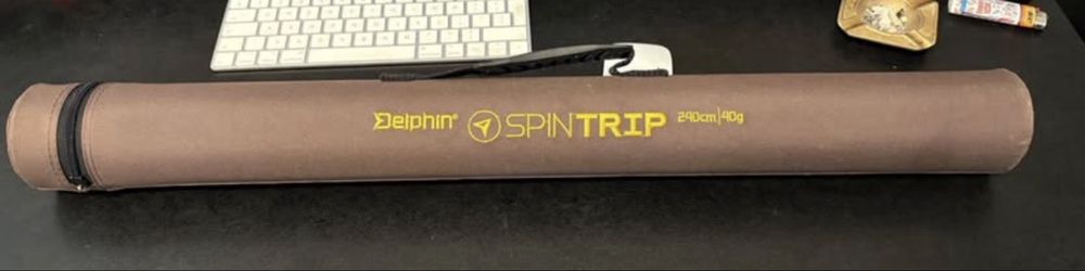 Combo spinning / Mulineta Daiwa Regal LT1000 si Lanseta Travel Delphin SpinTrip