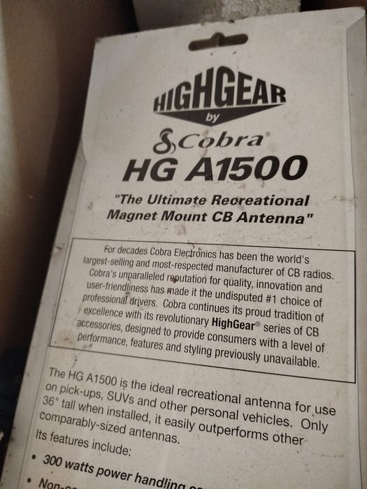 Statie CB emisie recepție Cobra 19DX IV Eu