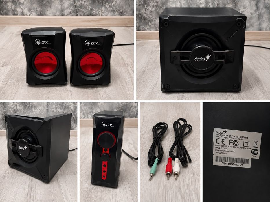 Sistem audio Genius SW-G2.1 1250 – 2.1 cu subwoofer