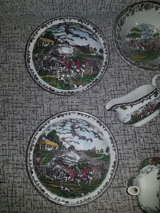 Serviciu de masă porțelan englezesc Stafford Shire