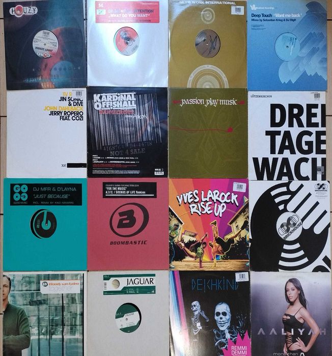 Discuri vinil house remix dance ușoara