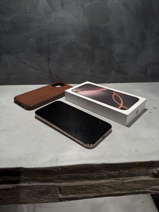 КАТО НОВ Iphone 16 Pro Max + гаранция