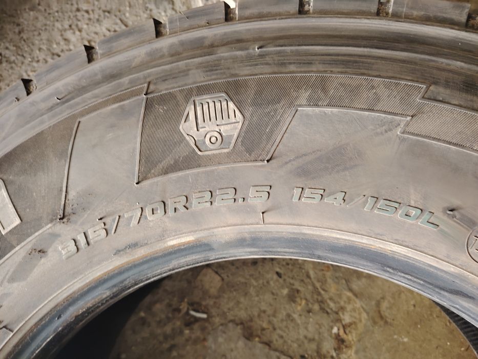 315/70 R22,5 Falken Tracțiune M+S DOT 5124