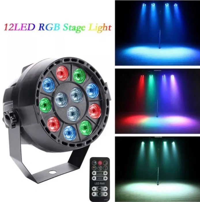 LED Диско осветление UKing, UV светлина, Гласов контрол